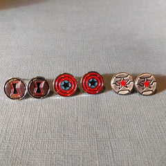 Marvel Inspired - Choose Your Avenger Stud Earrings