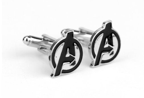 Marvel Inspired - Avengers Logo Cufflinks