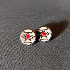 Marvel Inspired - The Winter Soldier - Stud Earrings