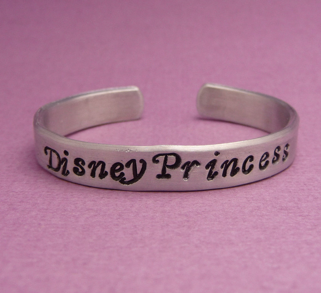 Custom Hand Stamped Toddler Aluminum Bracelet