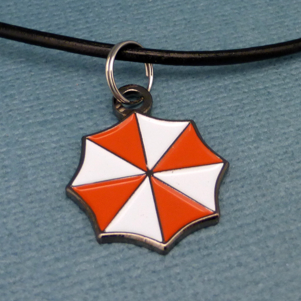 Resident Evil Inspired - Umbrella Corporation - Keychain or Necklace