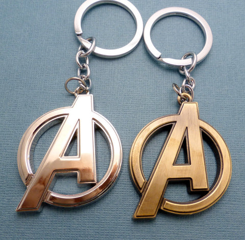 The Avengers Inspired - Logo Keychain or Necklace