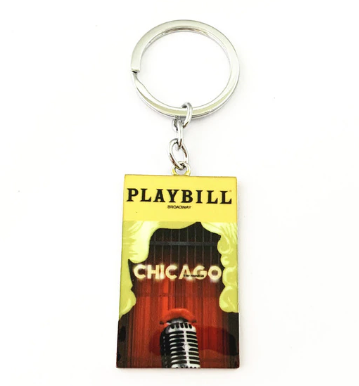 Broadway Inspired - Chicago - Keychain, Necklace, or Ornament