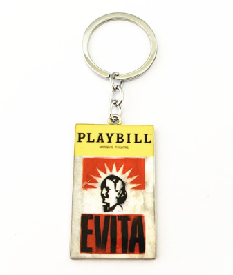 Broadway Inspired - Evita - Keychain, Necklace, or Ornament