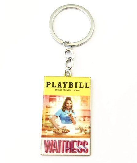 Broadway Inspired - Waitress - Keychain, Necklace, or Ornament