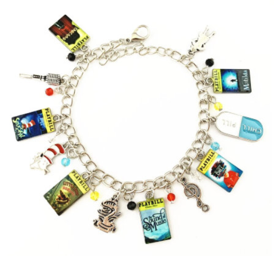 Broadway Inspired - choose Bracelet, or Individual charms Chicago, Seussical, Little Shop of Horrors, Sound of Music, Be More Chill, Matilda