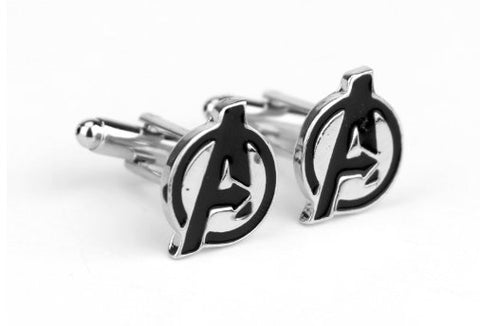 Marvel Inspired - Avengers Logo Cufflinks